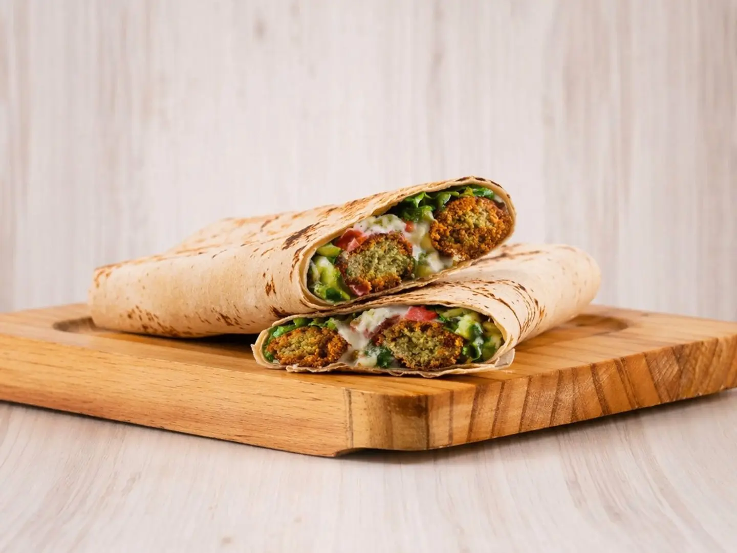 Falafel Saroukh Sandwich