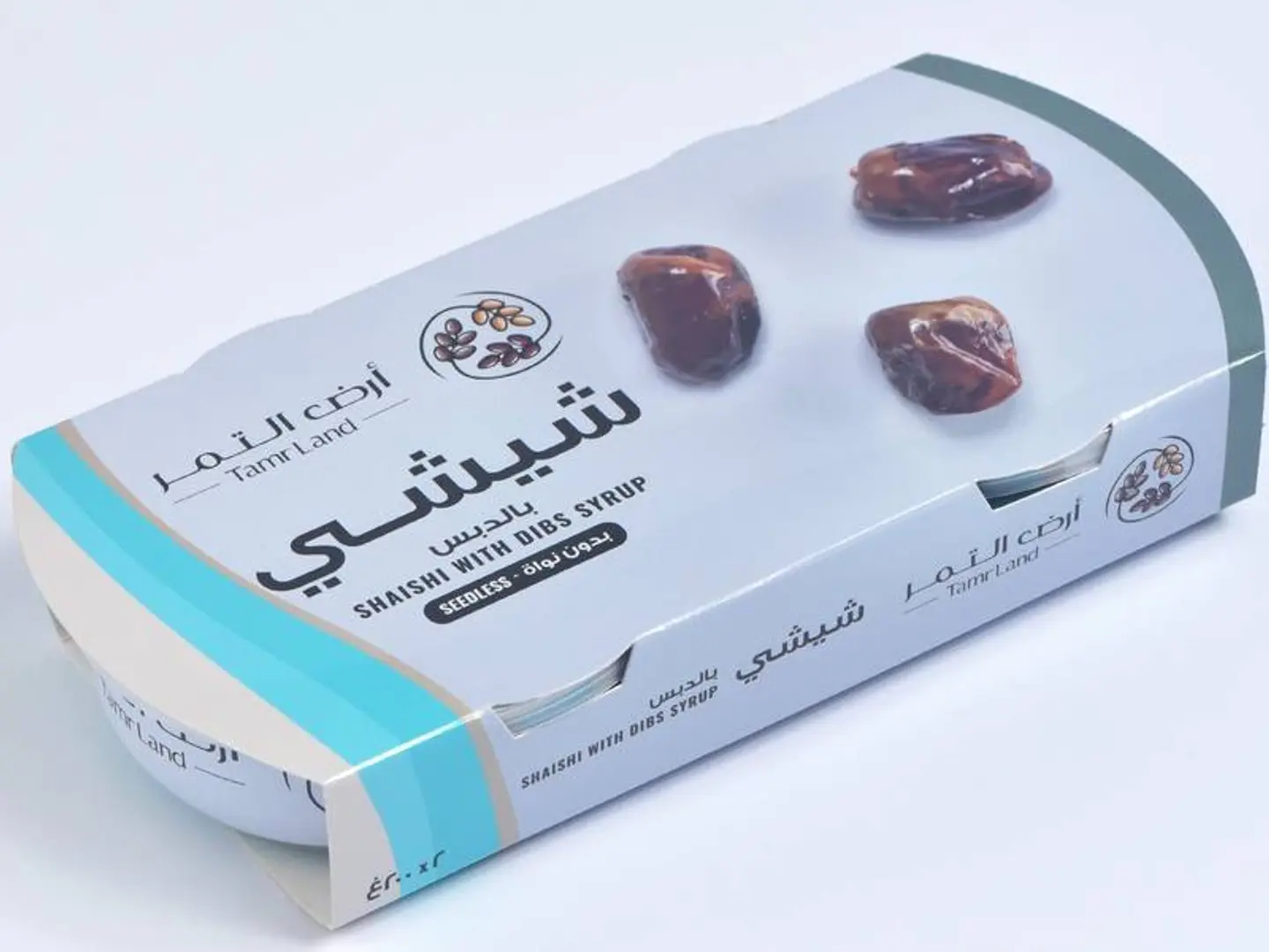 تمر شيشي بالدبس منزوع النوى 2 علب معدنية