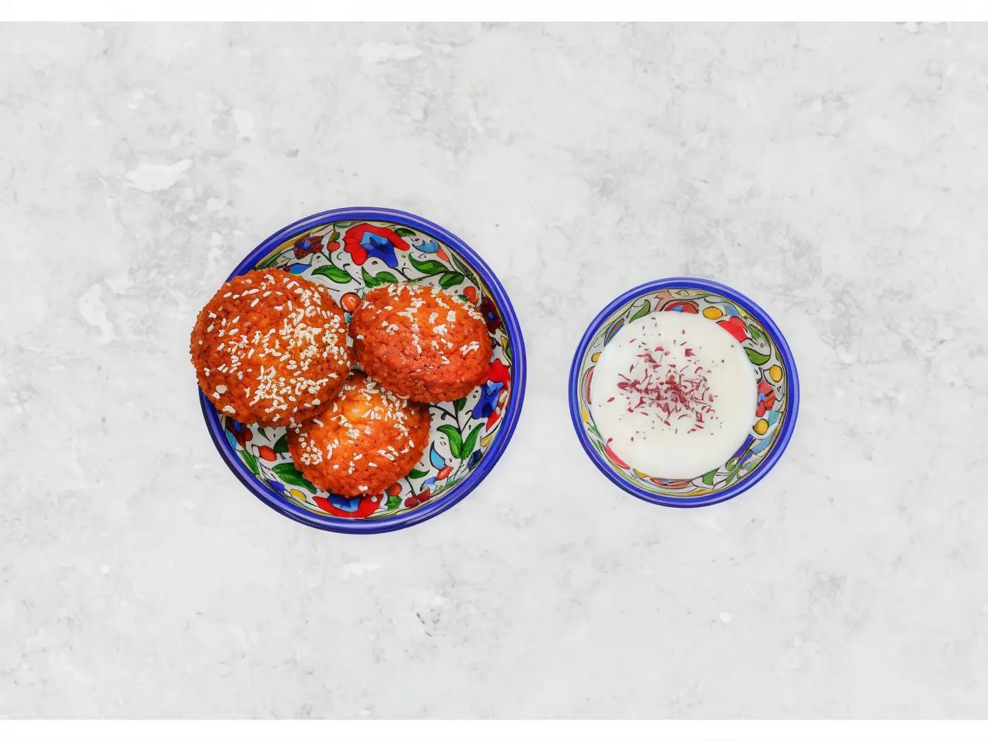 Falafel With Kiri Cheese