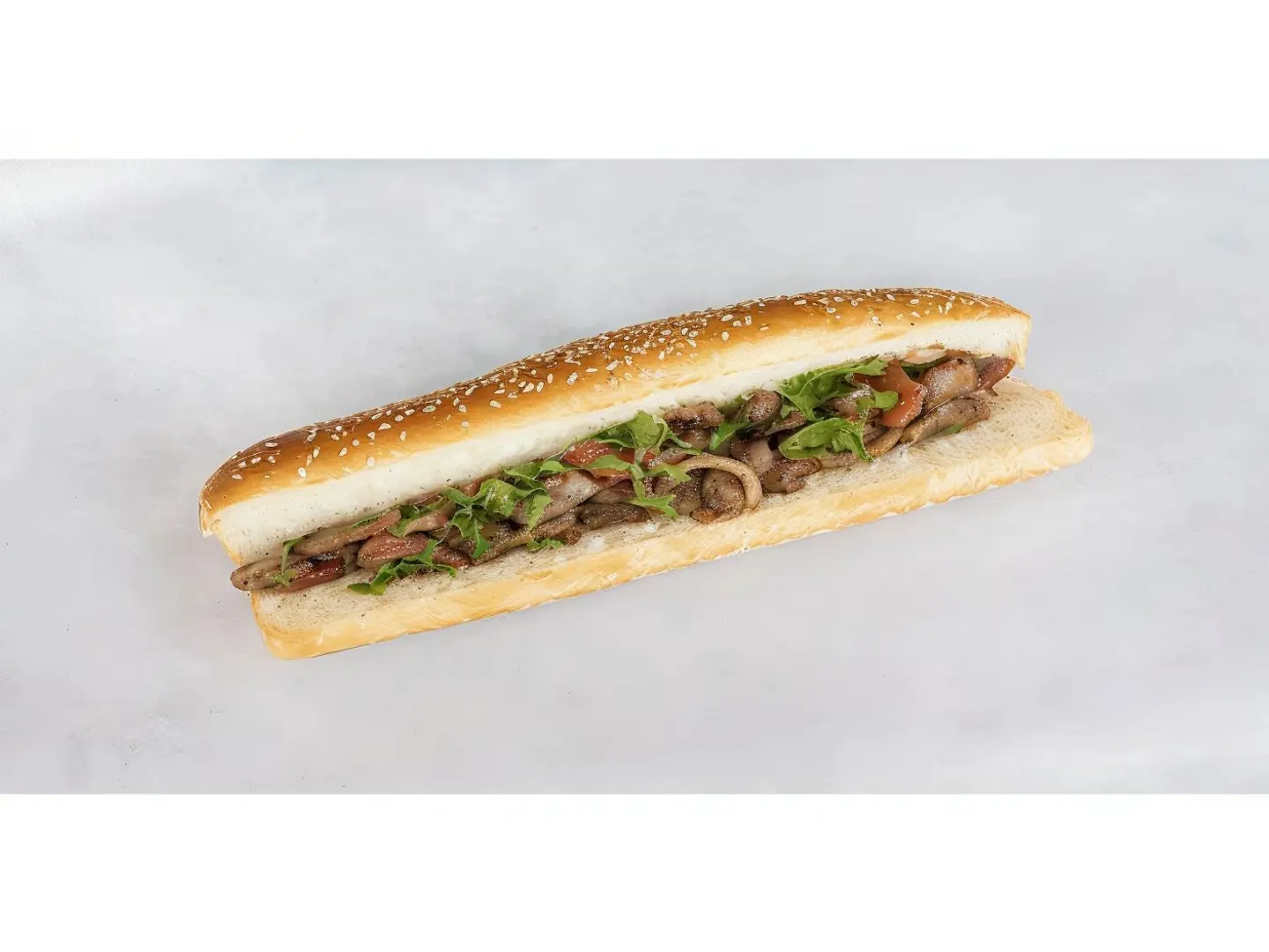 Grilled Sausage Sandwich