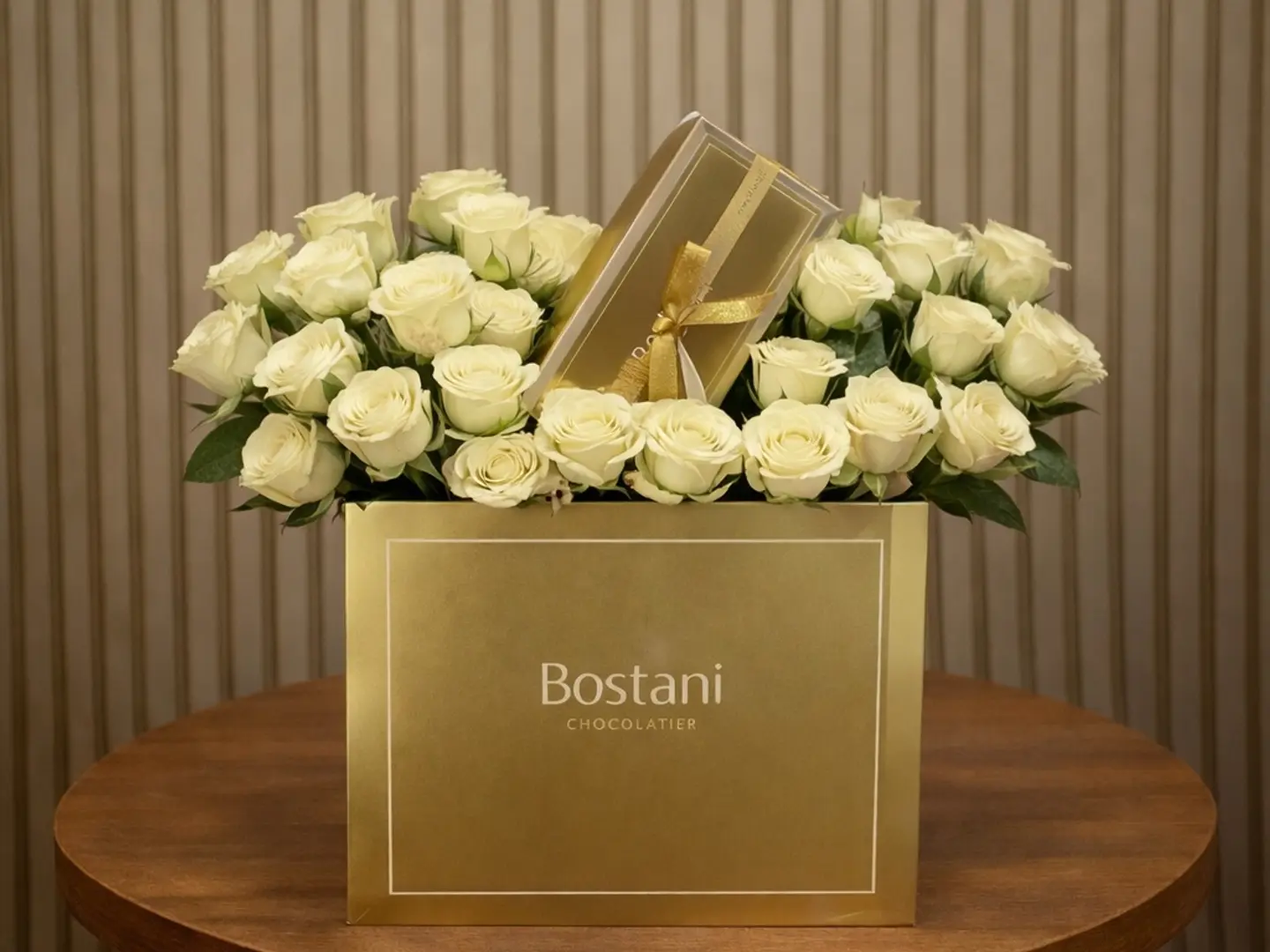 تنسيق النقاء مع شوكلاته بستاني