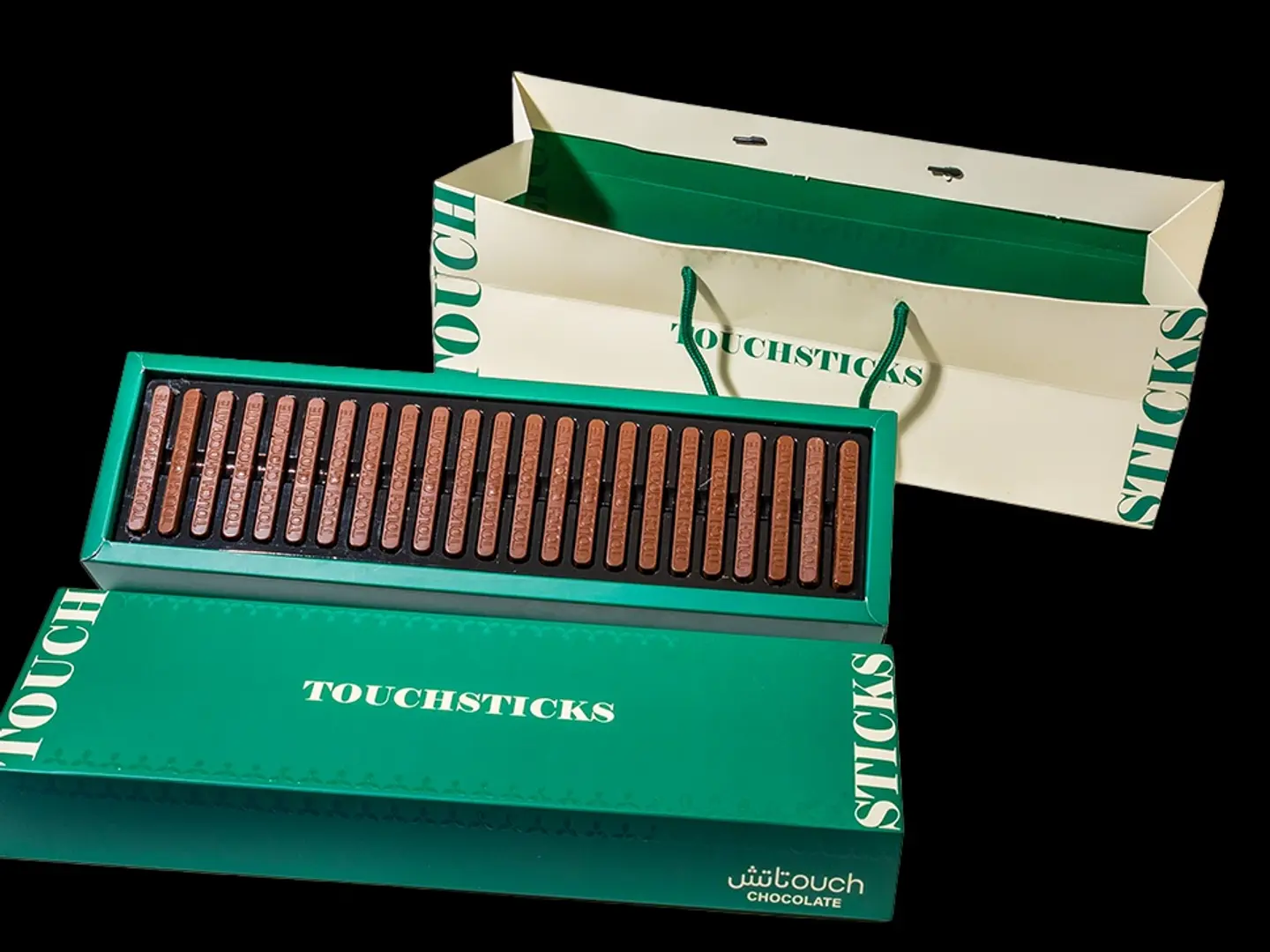 تاتش استيكس كنافه بستاشيو