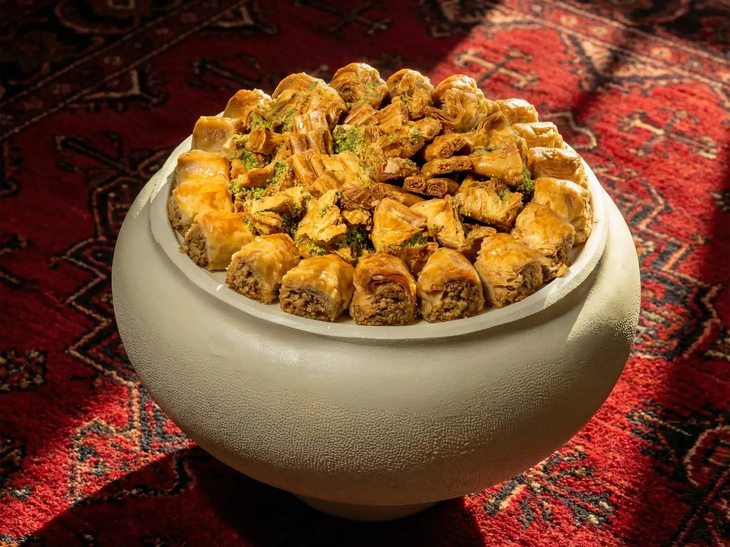 صينيه سويسرية بقلاوة