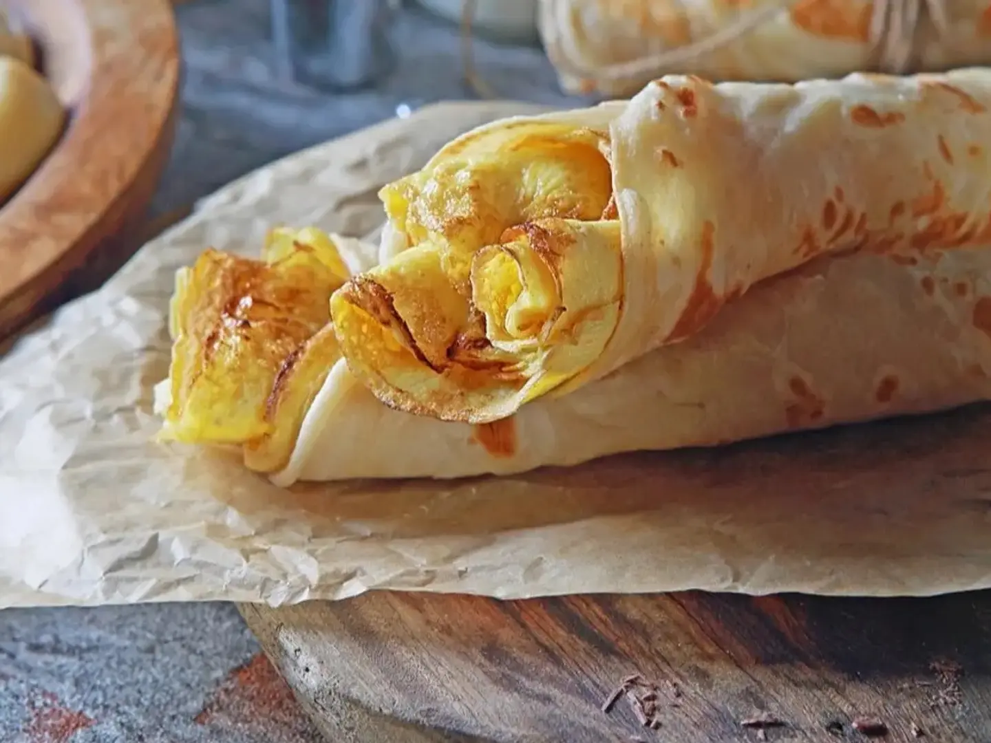 Honey Melted Cheese Pie