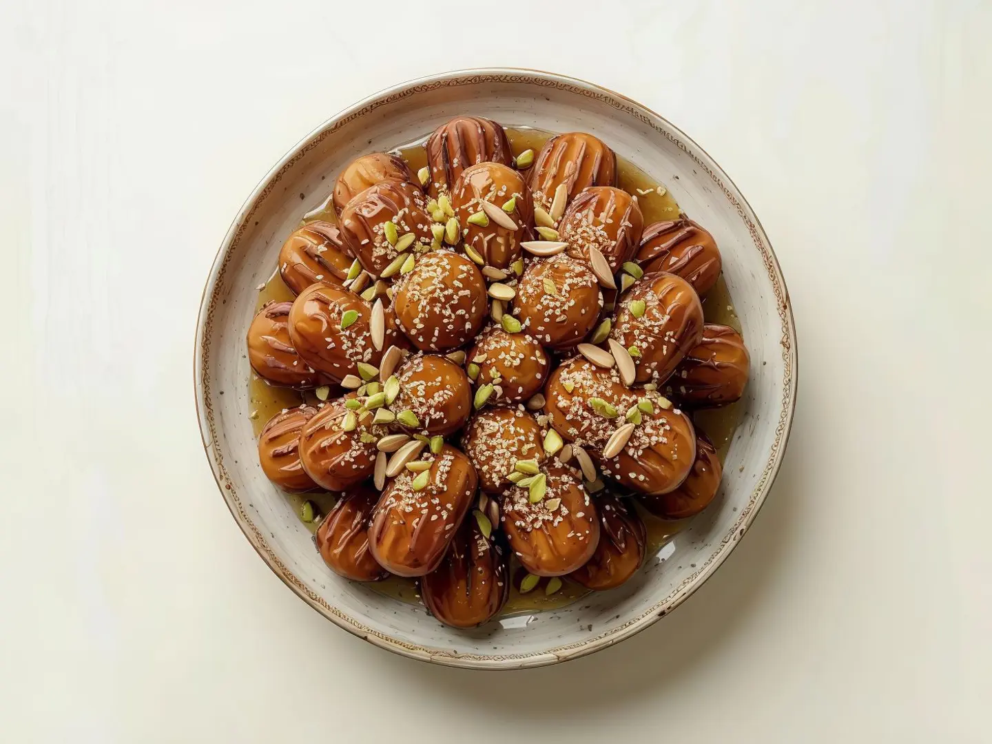 بلح الشام محشو بالنوتيلا - صغير