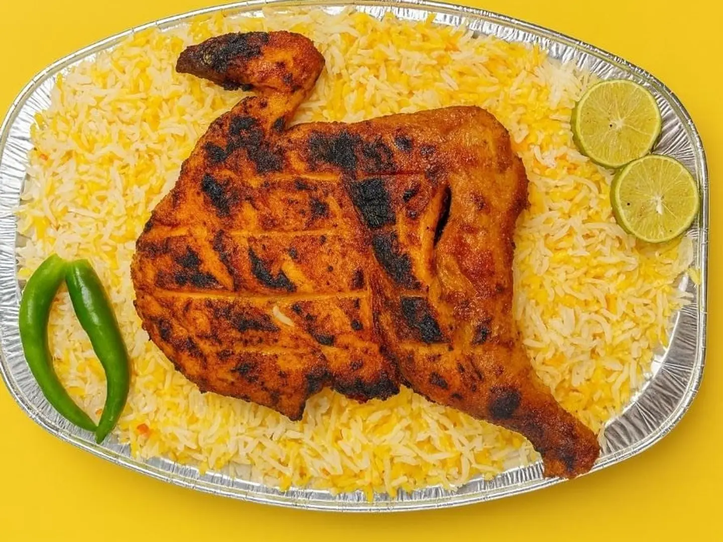 Charcoal Grilled Chicken