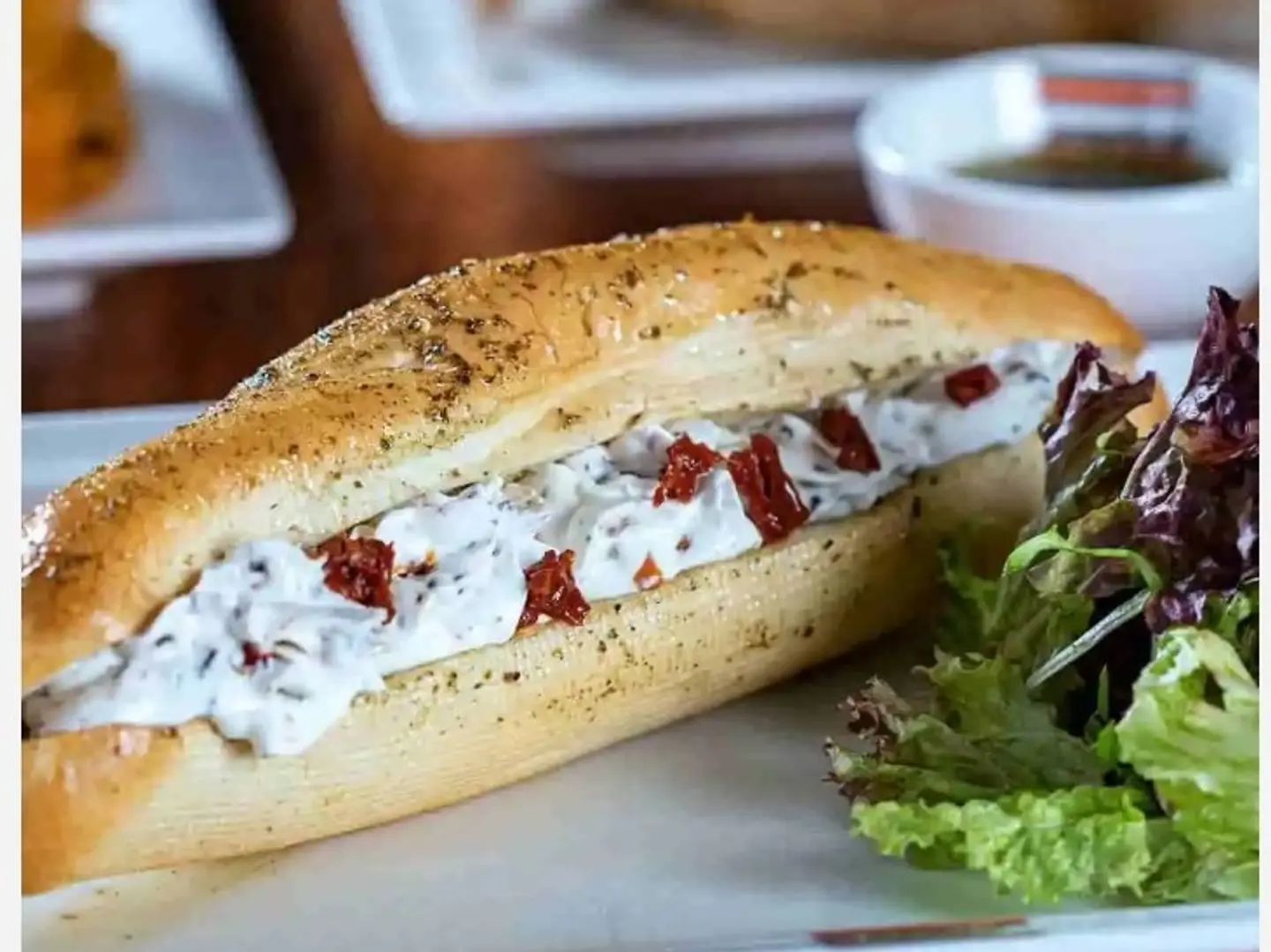 Sandwich Labneh From Al Jouf