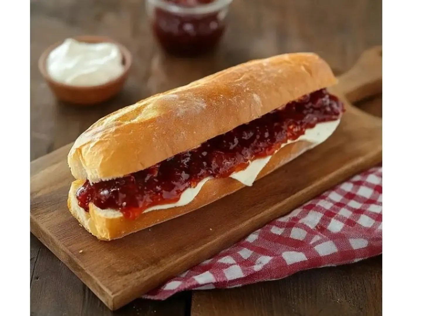 Taifi Cheese Sandwich