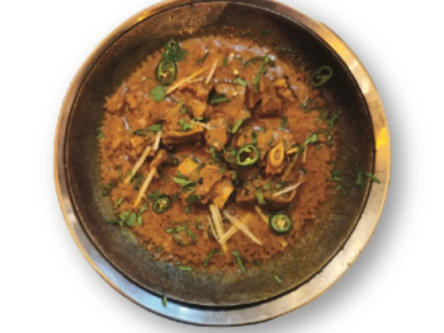 لحم ضأن بالفلفل الأسود (كالي ميرتشي كراهي)