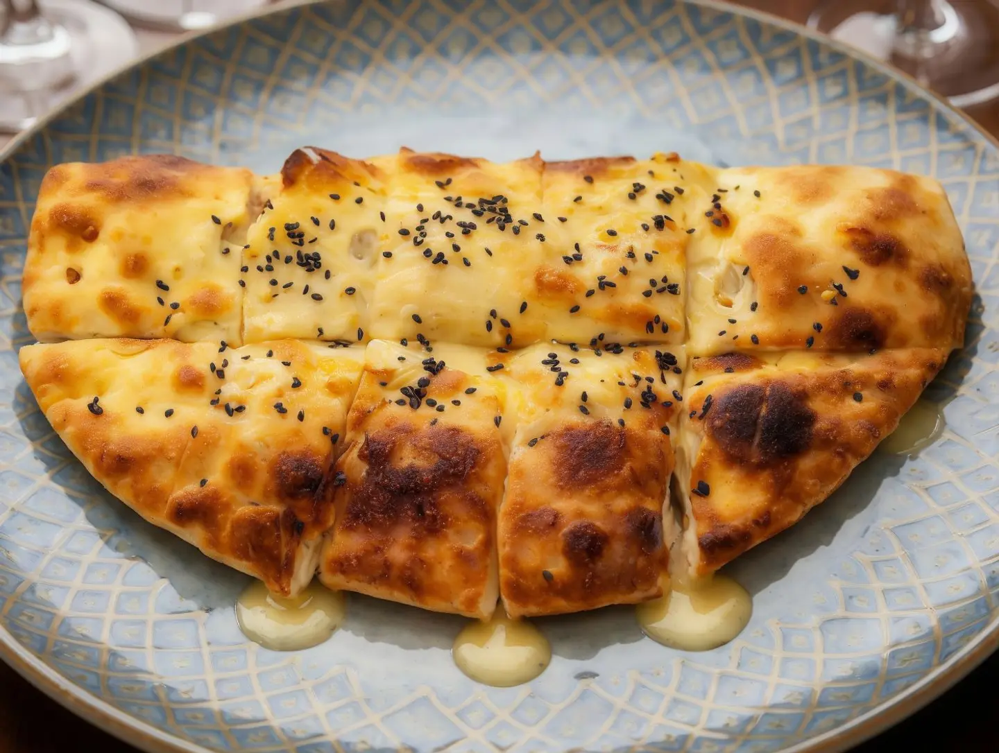 فطيرة جبنة سائلة