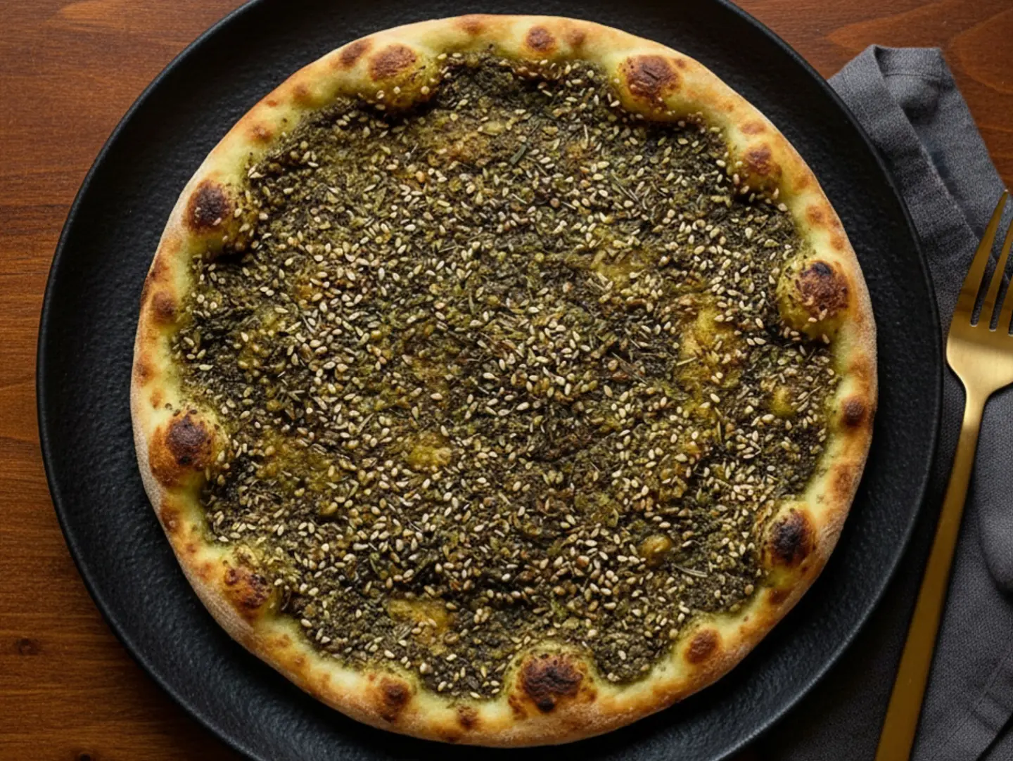 فطيرة زعتر