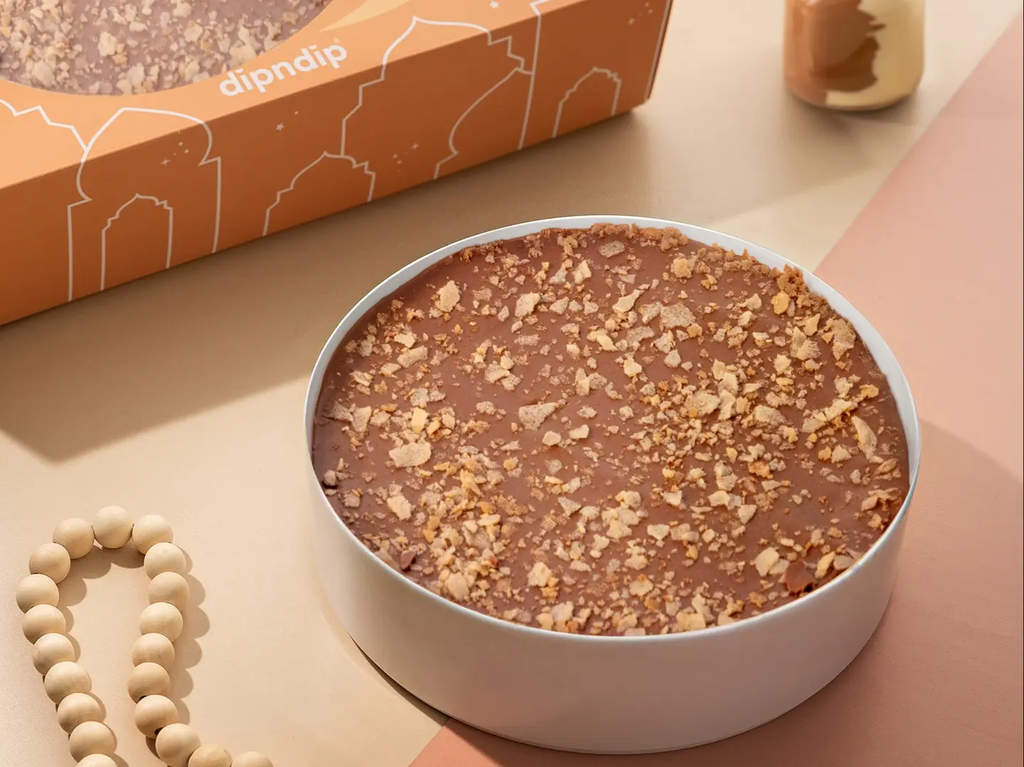 بوكسات جمعات رمضان - كيكة البسكويت الكريمية بالشوكولاتة