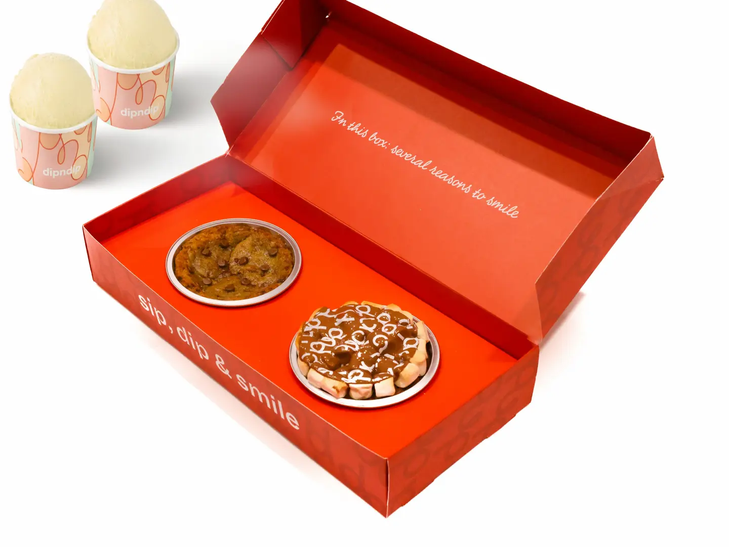 Sweet Box Of 2 With Ice Cream