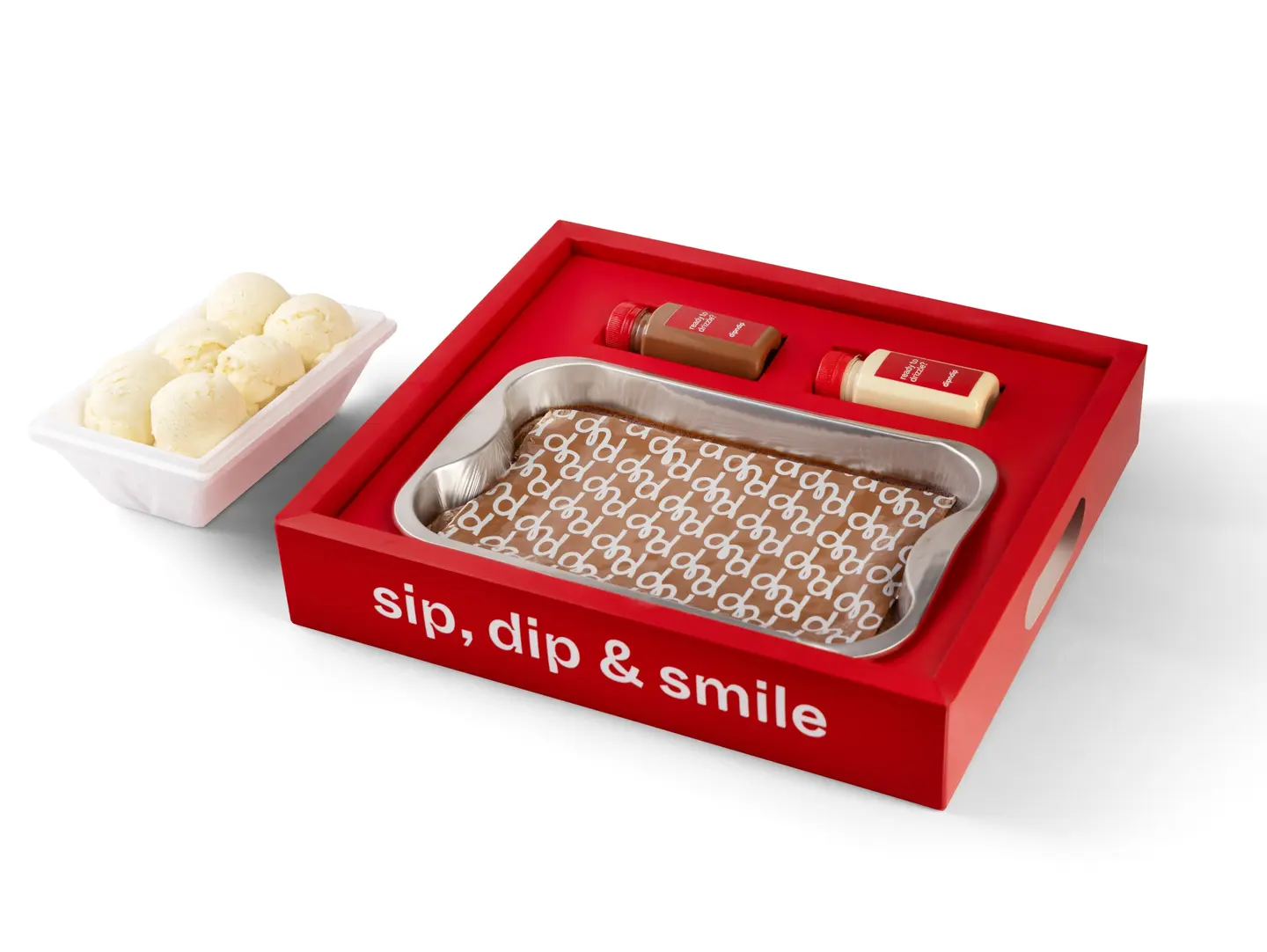 Gathering Box Classic Molten With Ice Cream Box