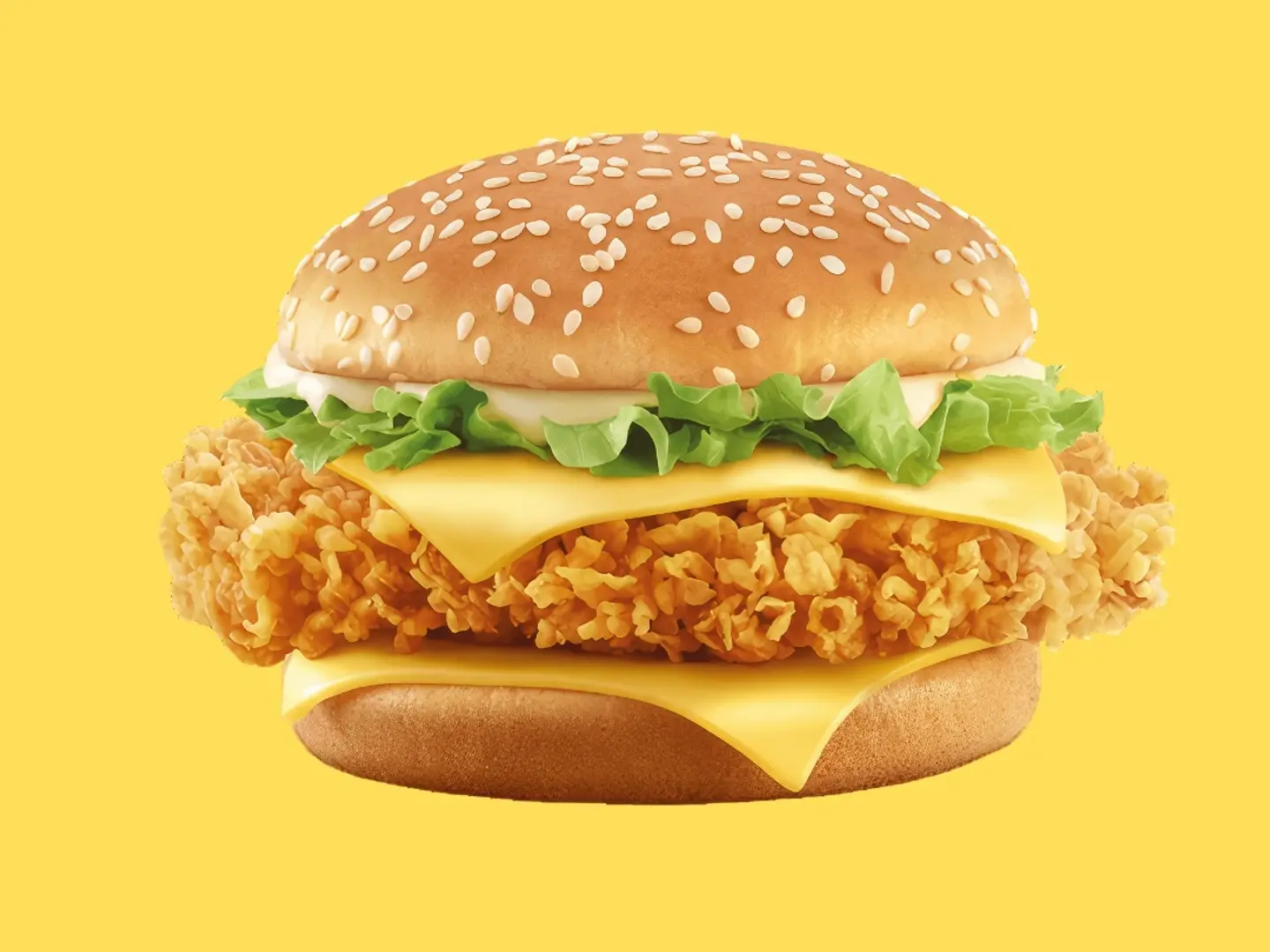 Double Chicken Burger