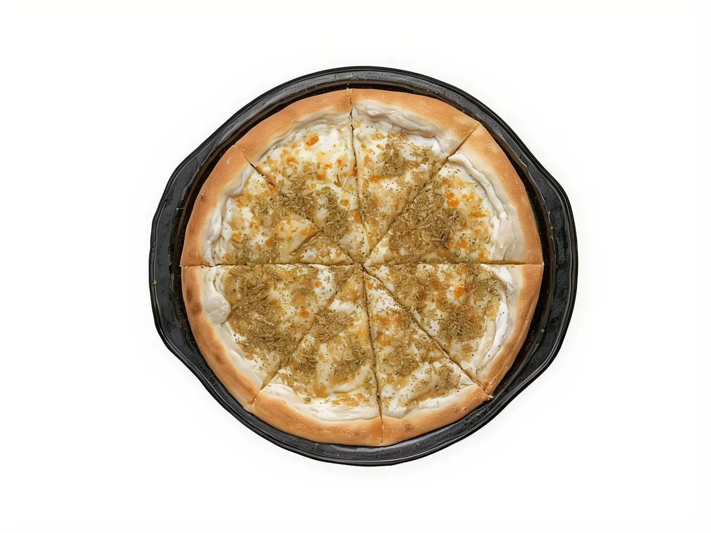 Cheese And Za'atar Pizza