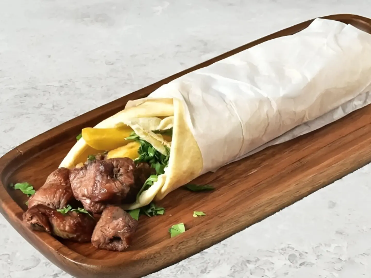 Lamb Awsaal Sandwich