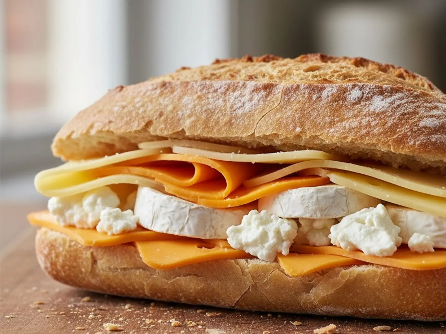 Mixed Cheese Sandwich