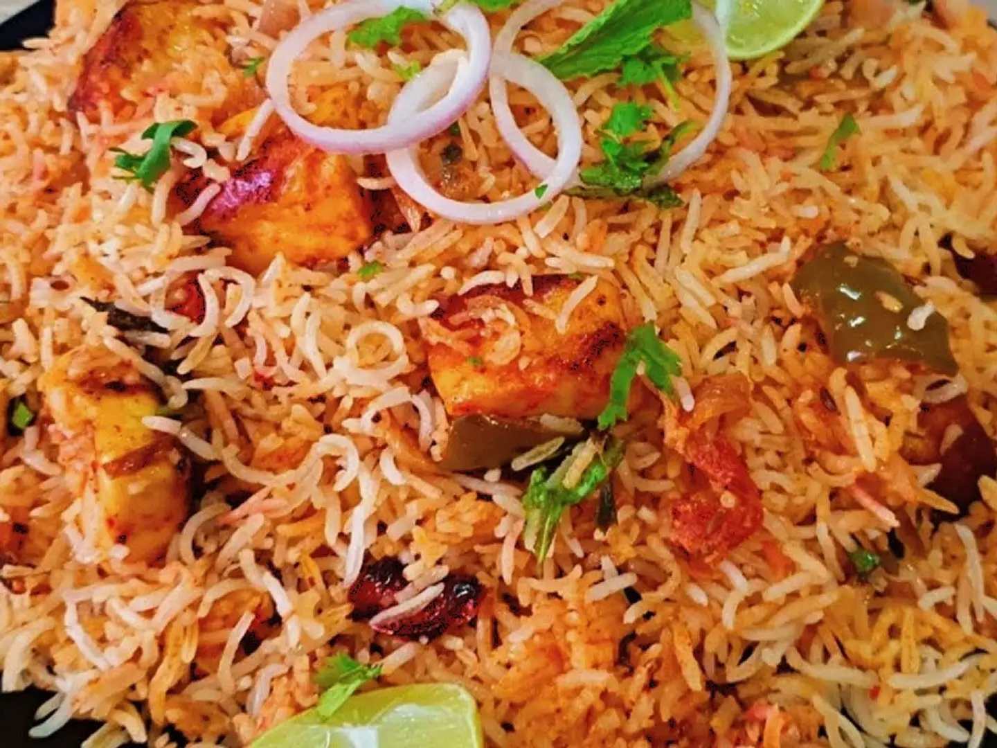 بانير تكا برياني