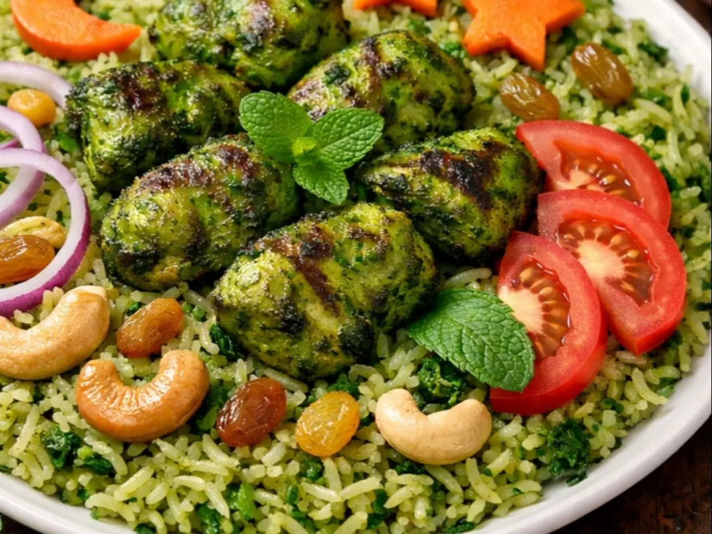 برياني رمضان الأخضر