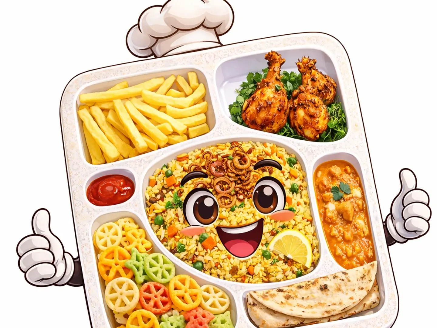 وجبة الأطفال الصينية