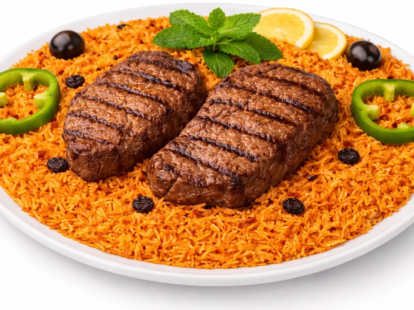 كبسة لحم بقري (كاملة)