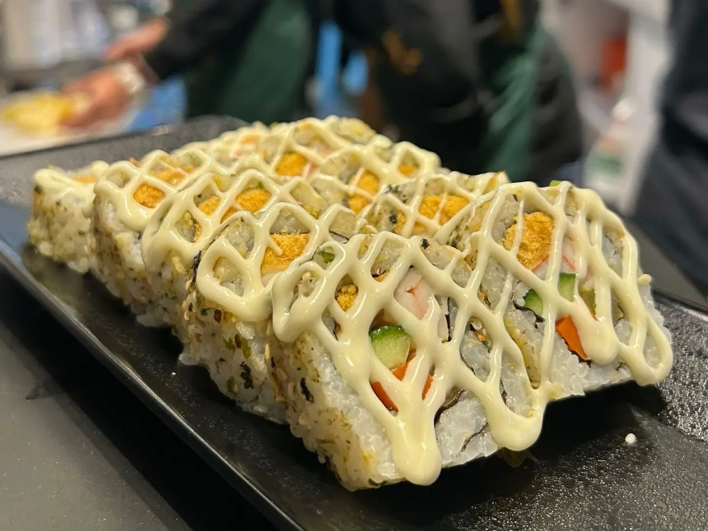 Crab Stick Salad Roll