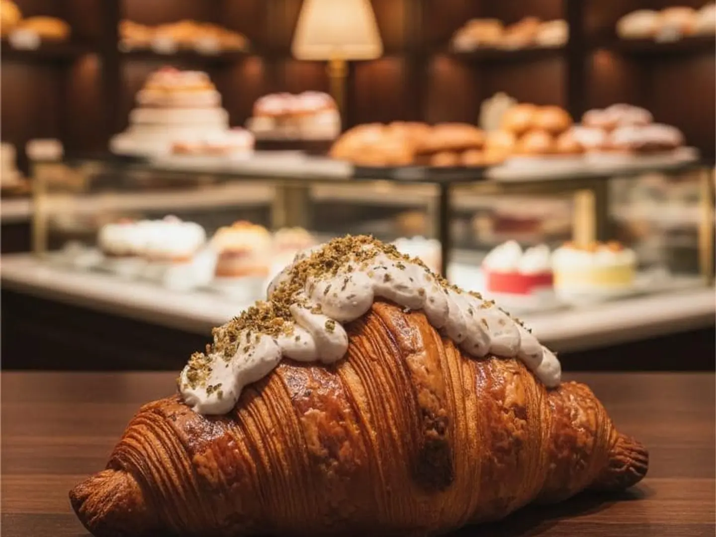 Labneh Croissant With Za'atar