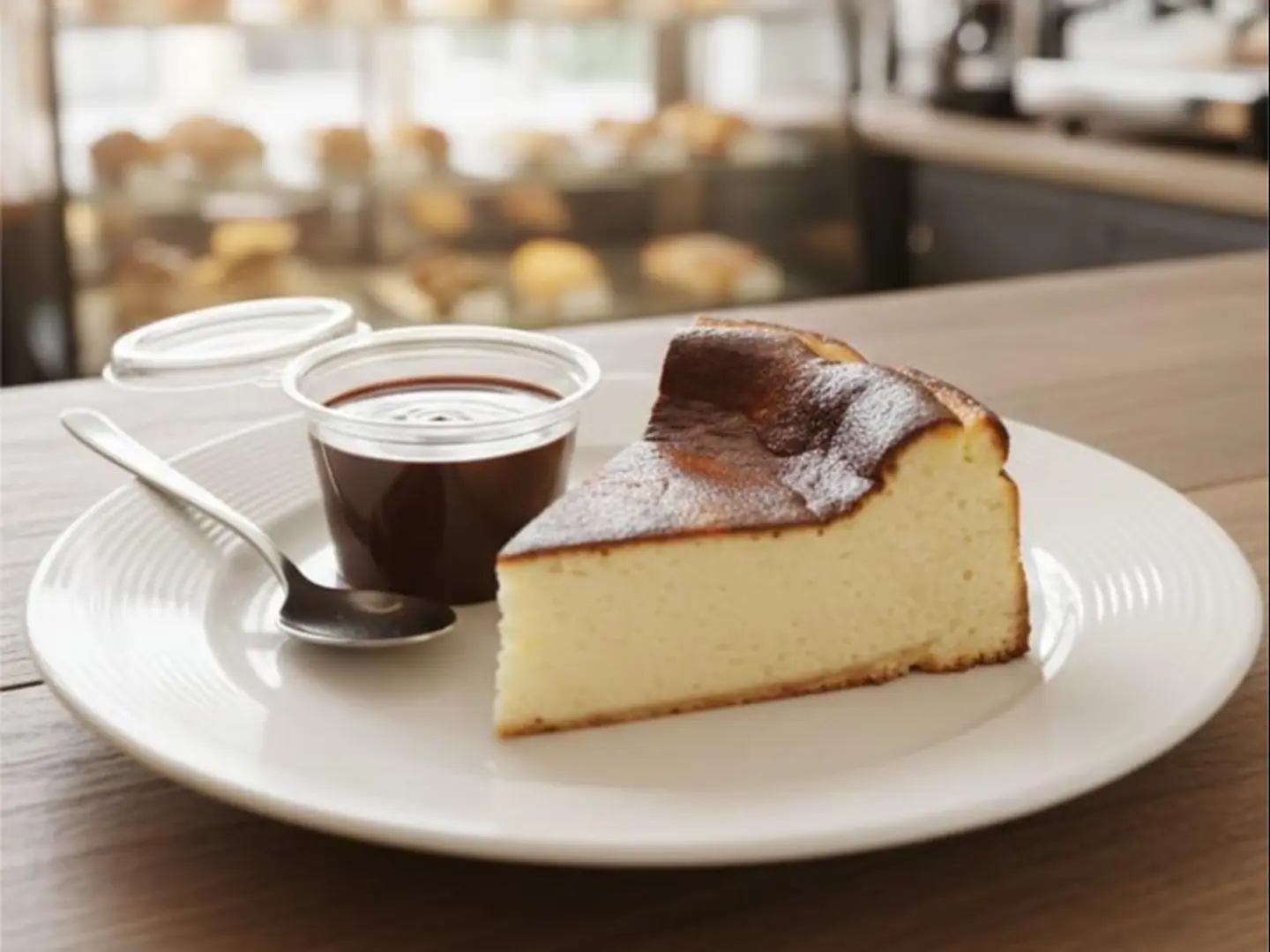 سان سيباستيان مع صوص الشوكولاتة