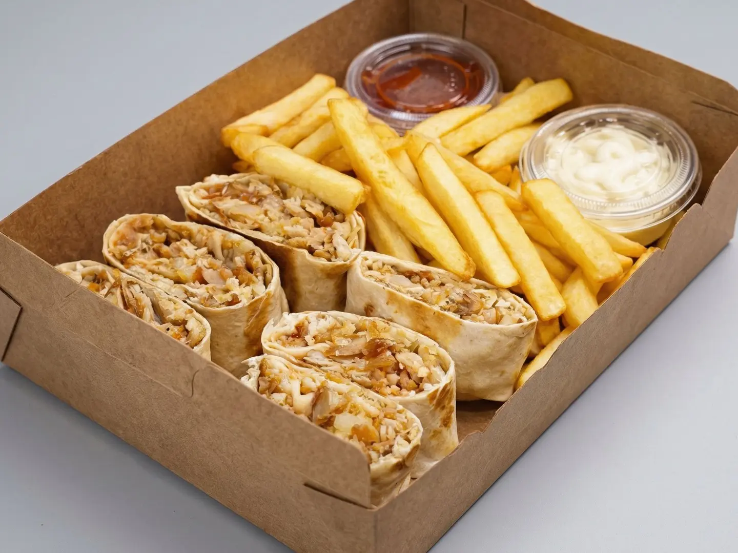 12 Arabic Shawarma With Cheese Double