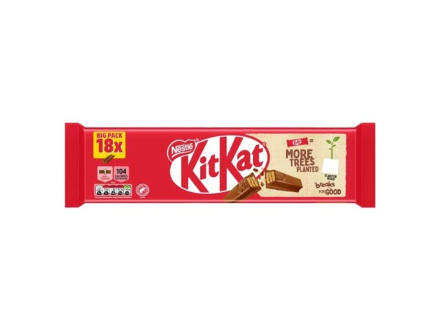 Kit Kat British Large Pack 18 Pieces