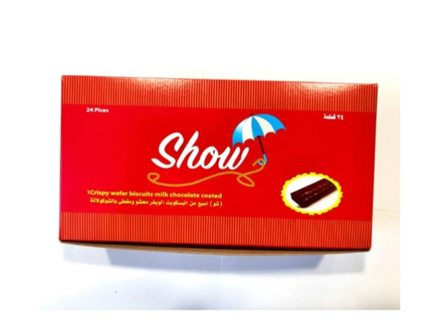 Show Crispy Wafer Milk Chocolate Biscuits 24 Piece