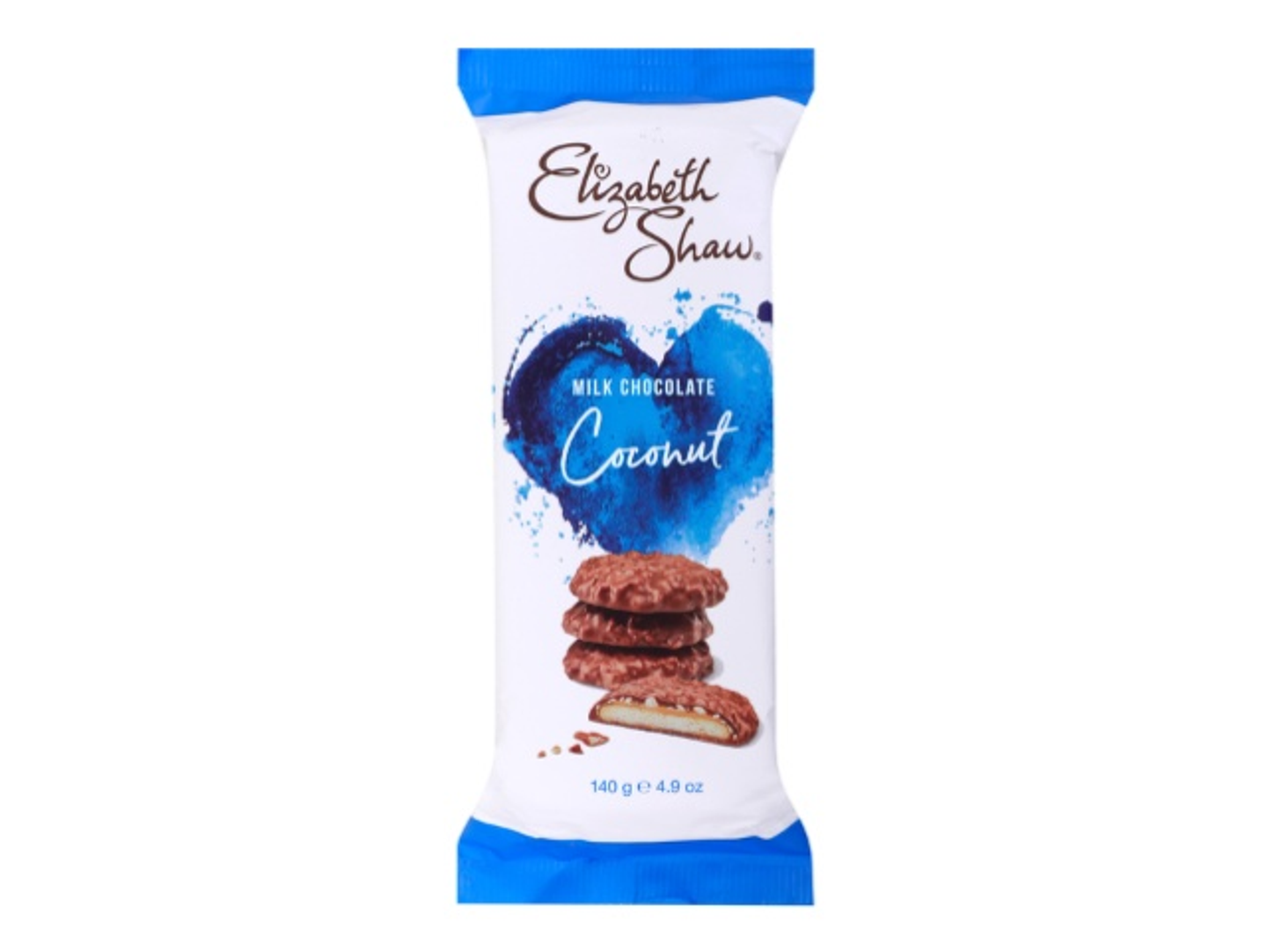 Elizabeth Shaw Milk Chocolate Coconut Biscuits 140g