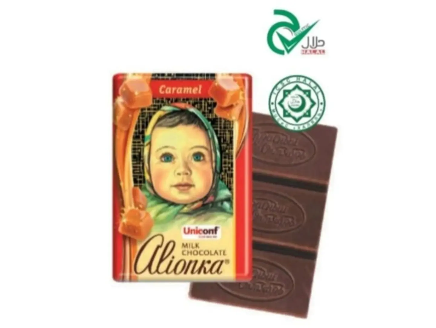 Russian Alenka Chocolate With Caramel 15g
