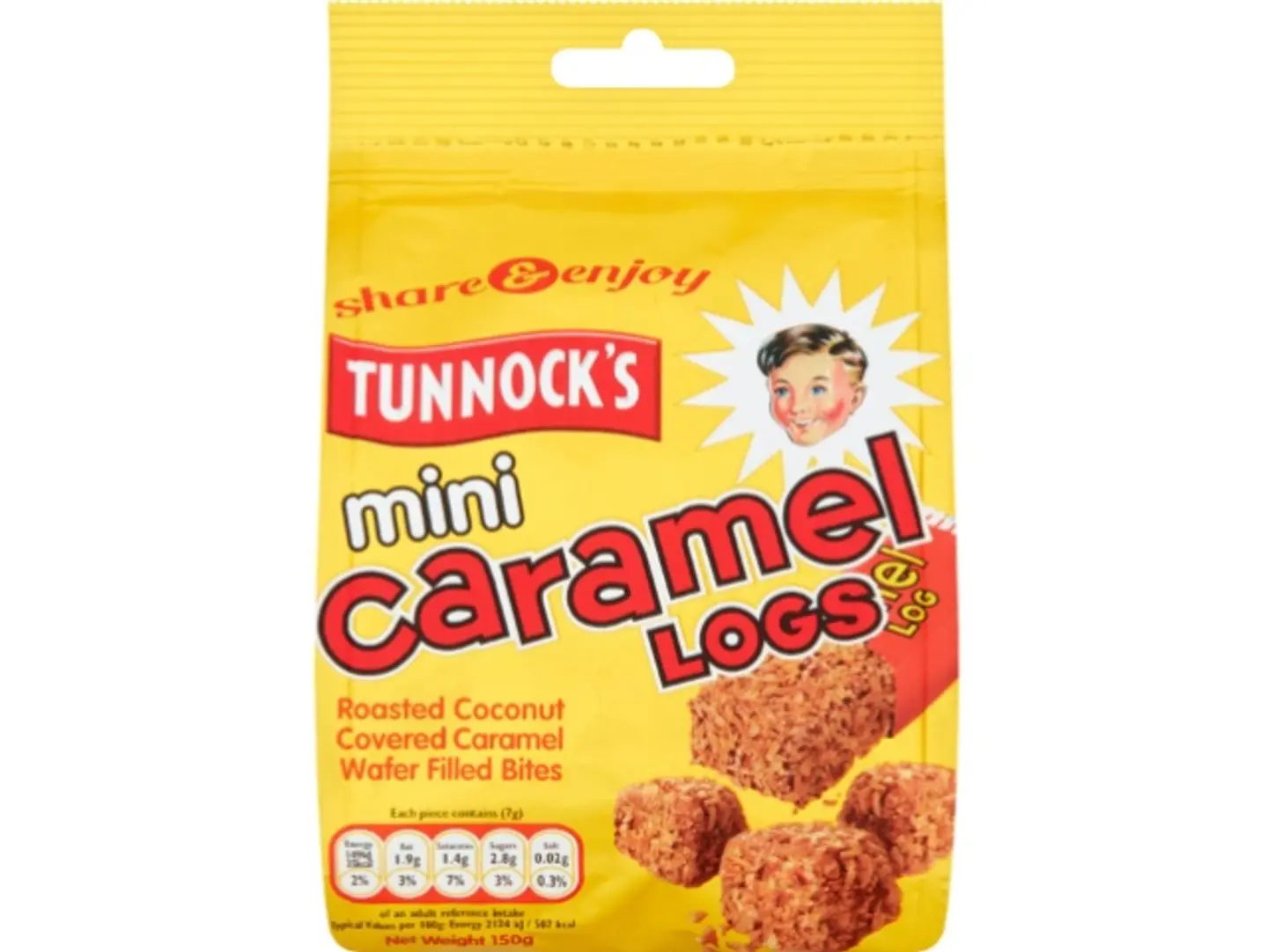 Tunnocks Caramel Log 150g