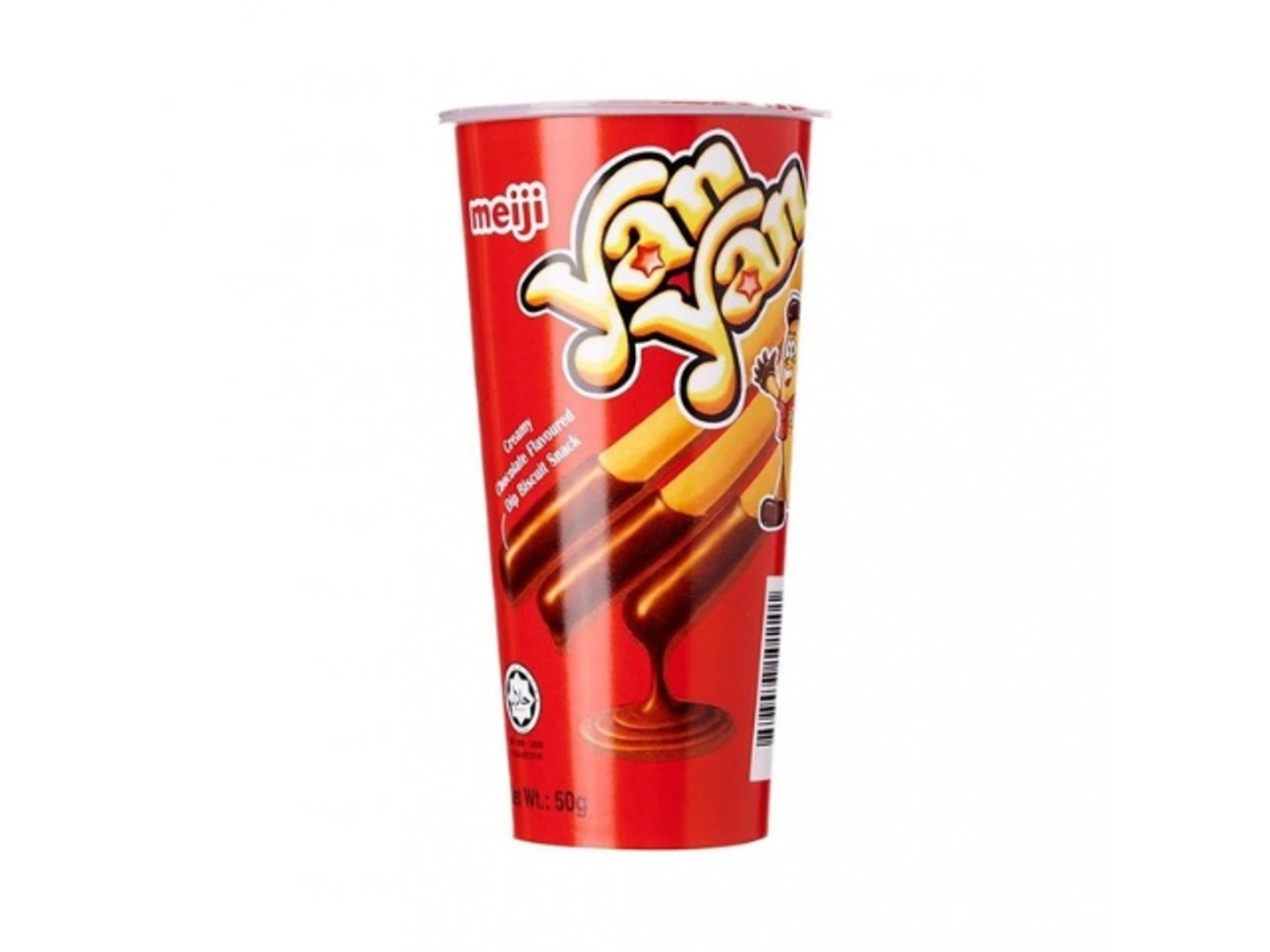 Yan Yan Original Chocolate Biscuit Sticks 50g