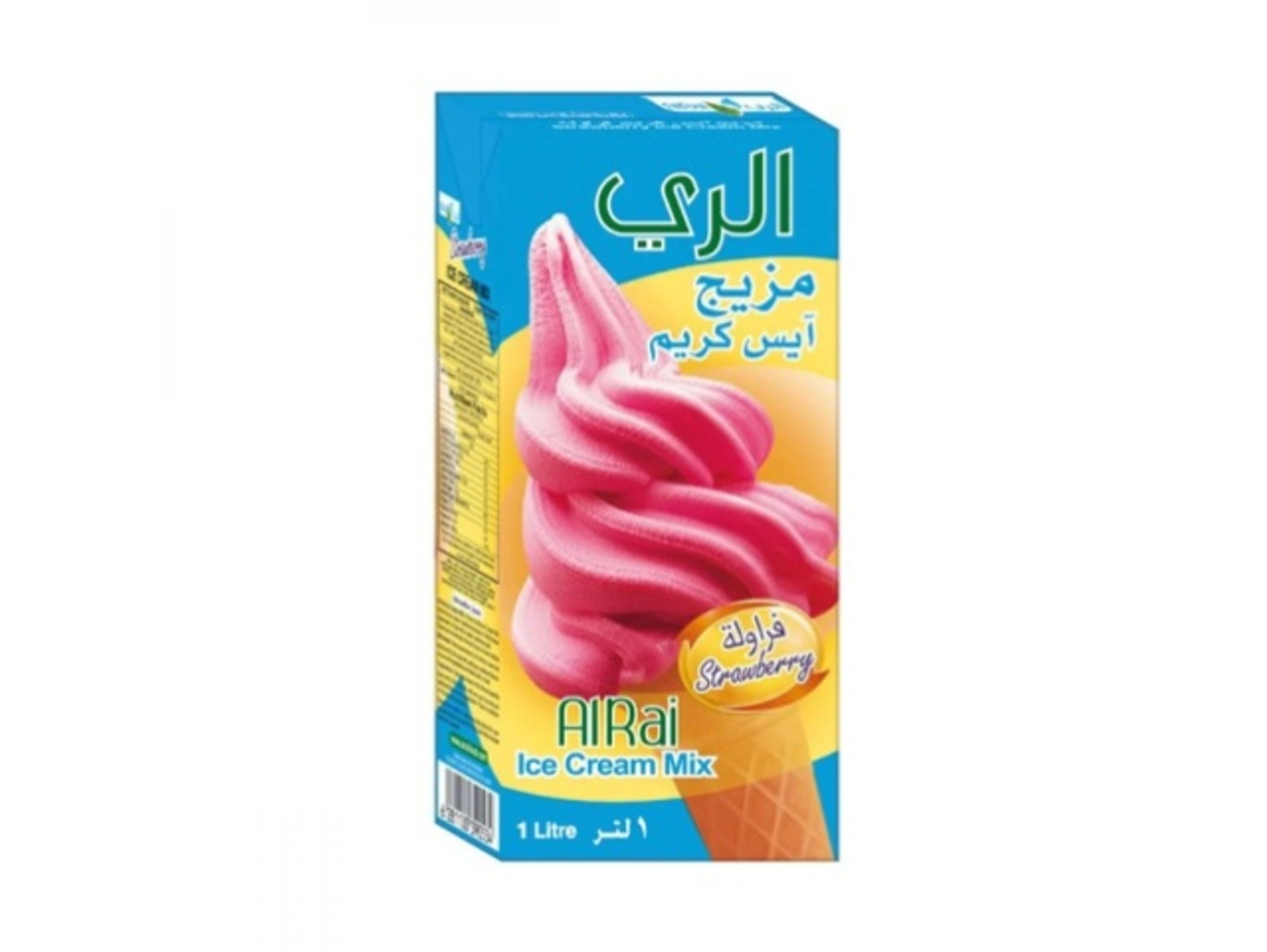 Lce Cream Straberry Alrai 1 L