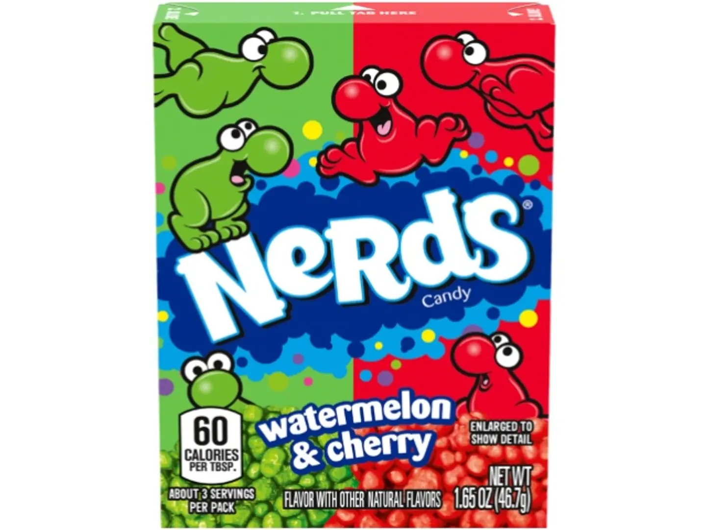 نيردز بنكهة البطيخ و الكرز البري 46 جرام