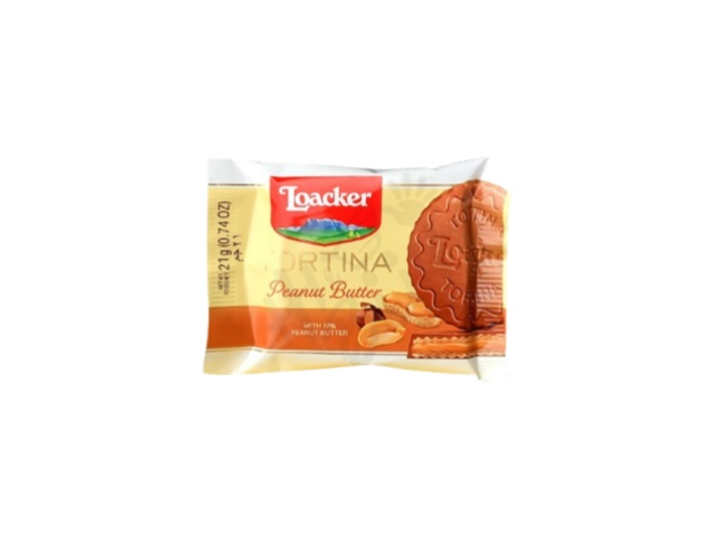 Loacker Tortina Peanut Butter 21 G
