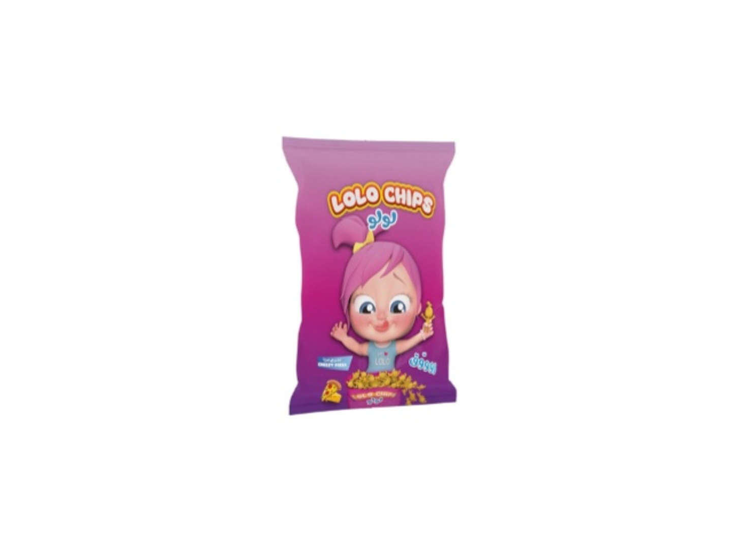 شيبس لولو بنكهة البيتزا 50 جرام