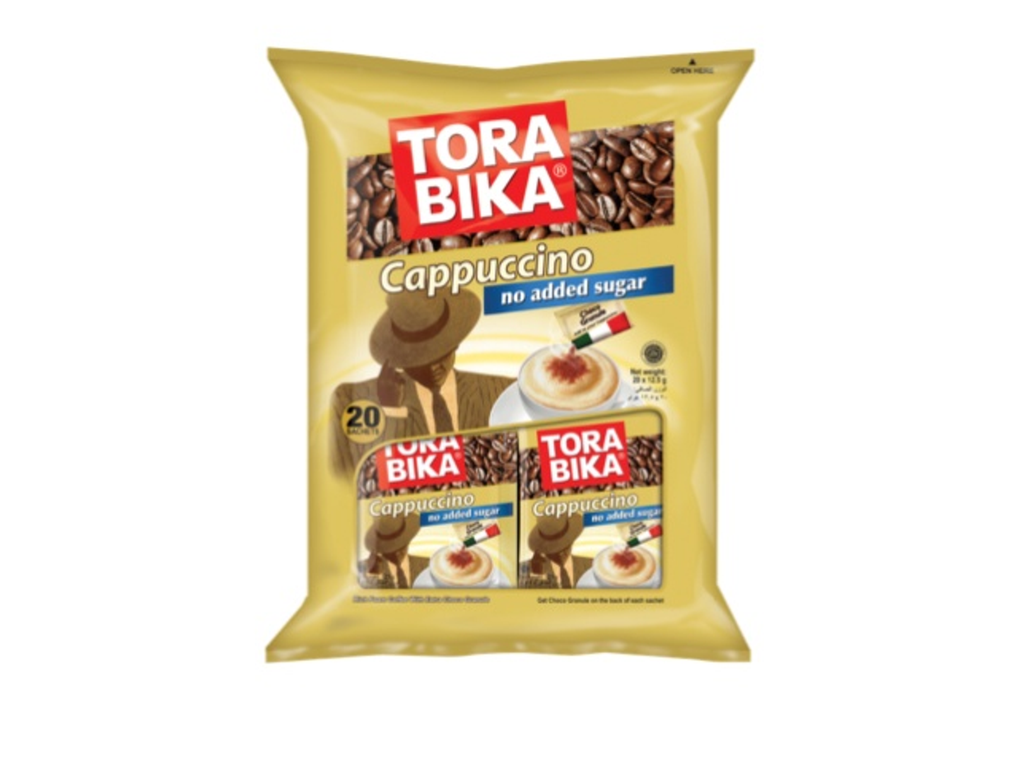 Tora Blka Cappuccinno No Added Sugar 20 Bag