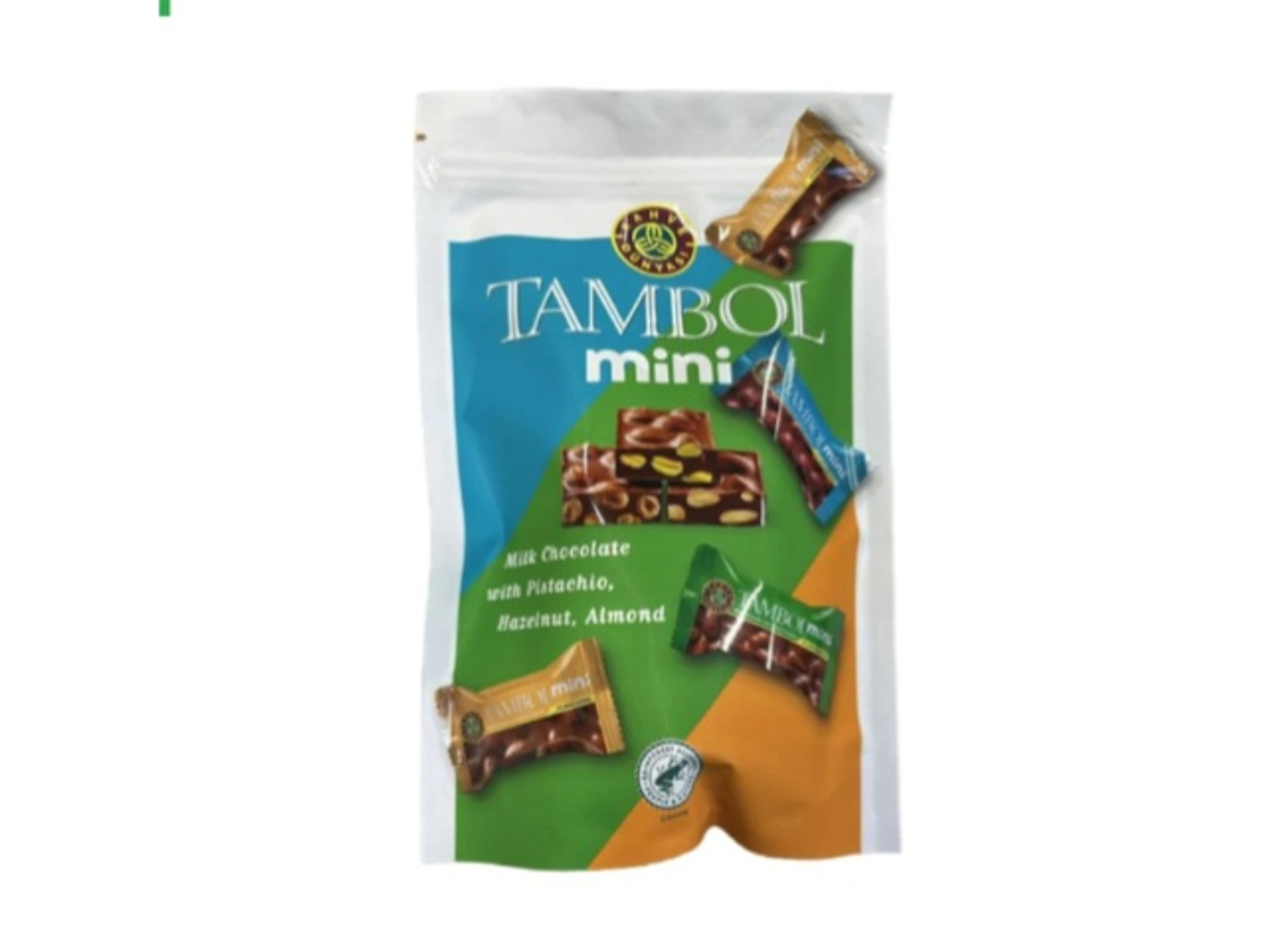Tamboul Mini Milk Chocolate With Nuts Pistachios Hazelnuts Almonds