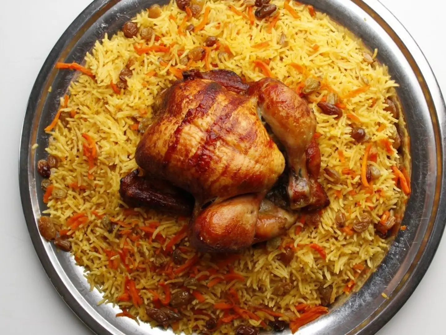 Oven Chicken Piece With Rice