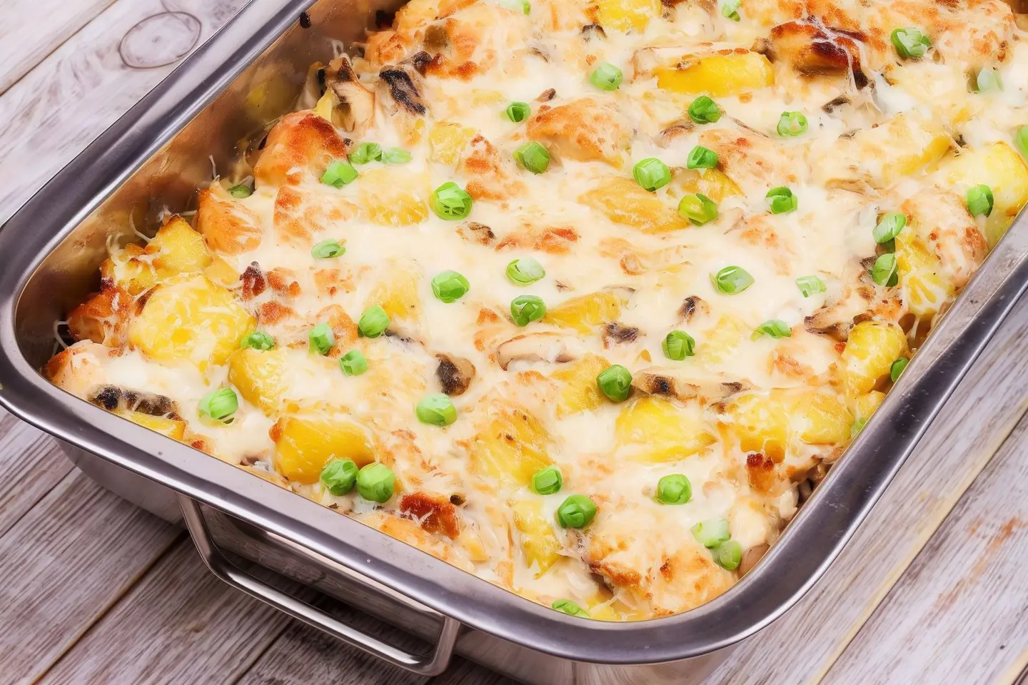 Egg Cheese Chicken Casserole