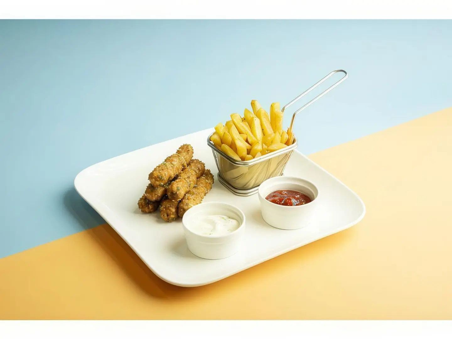 Fried Shrimp Kofta With Potatoes