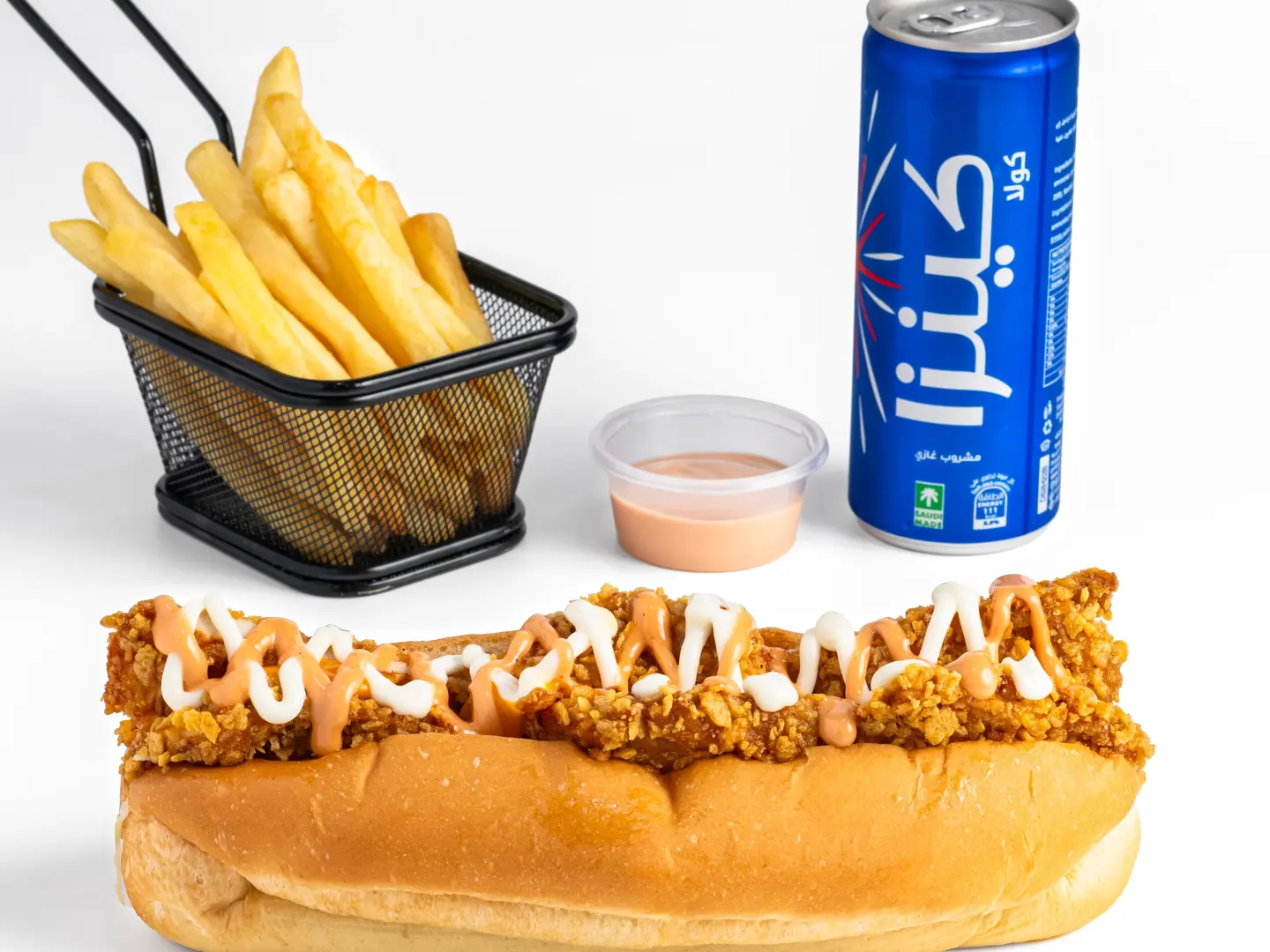 وجبة كرسبي تشكن فرنساوي