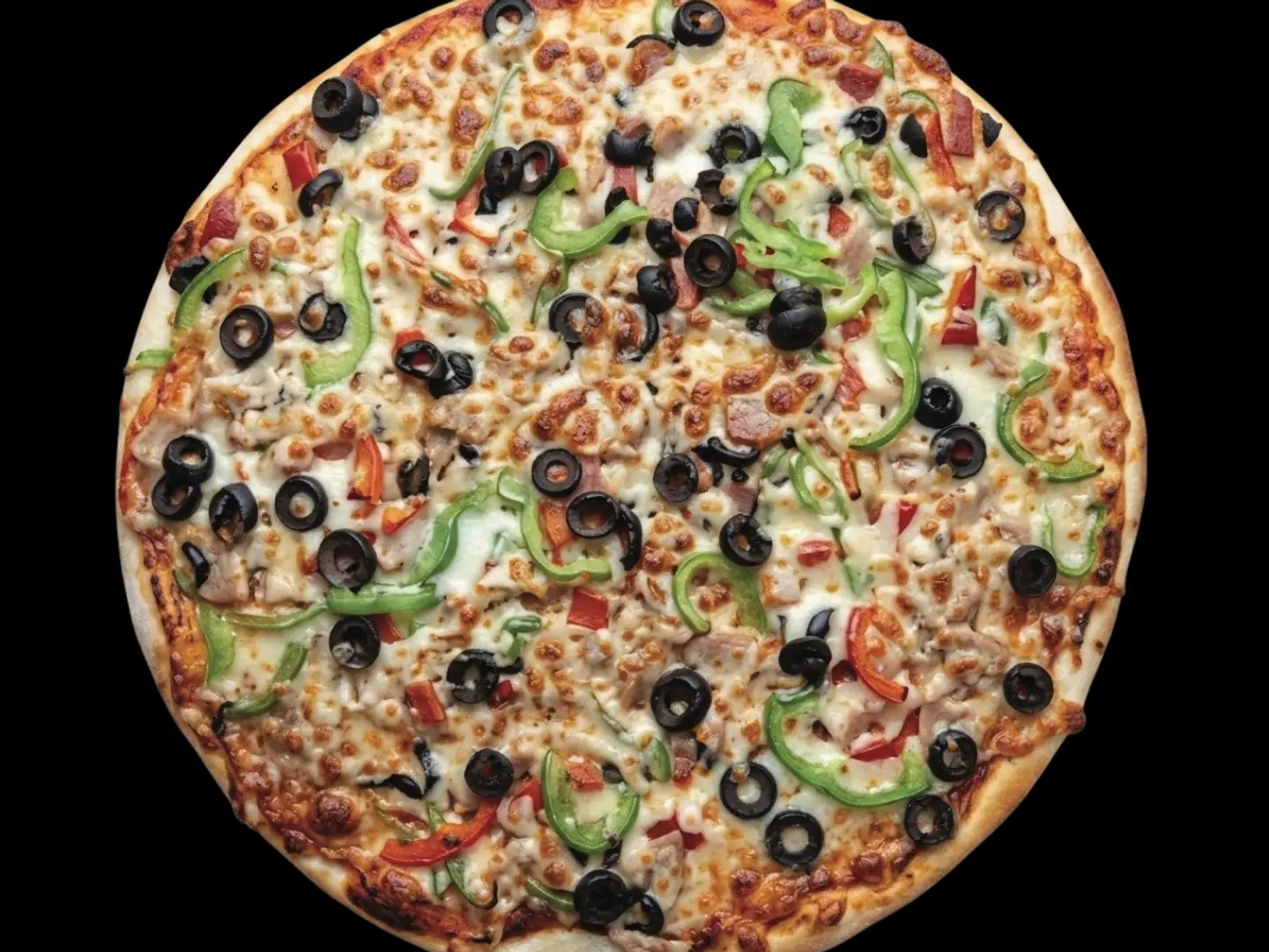 Tuna Pizza With Vegetables - Big