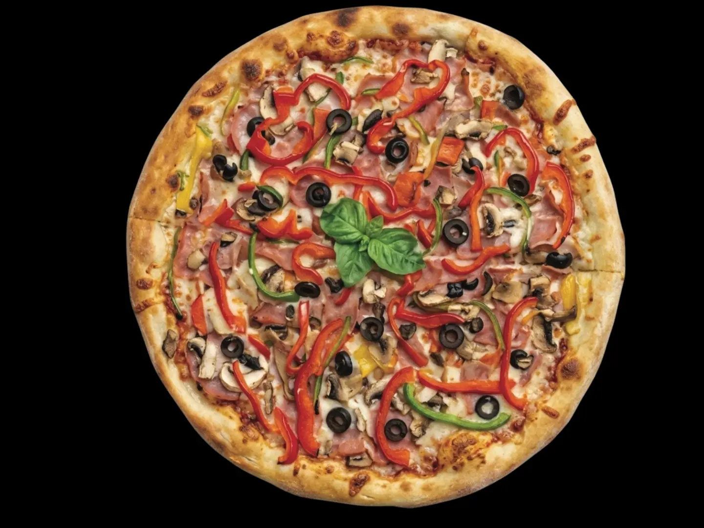 Meat Pizza With Pepperoni - Big