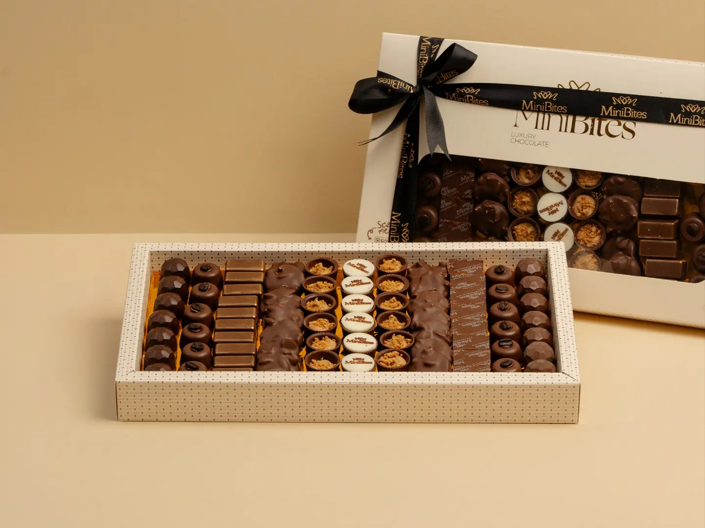 Large Open Swiss Chocolate Box