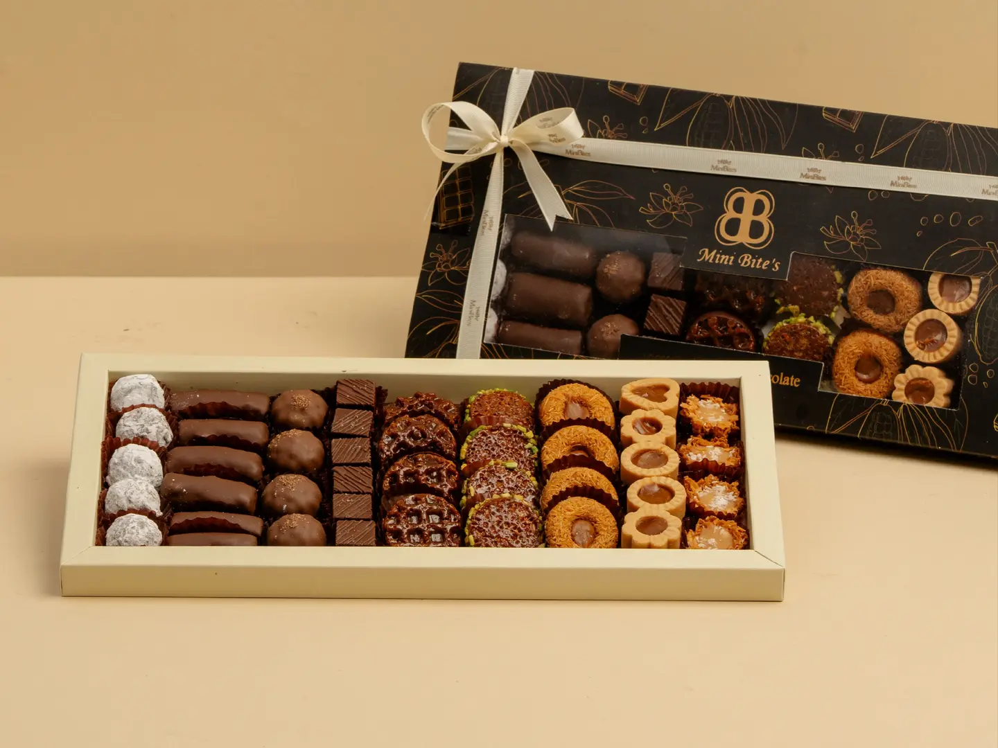بوكس حلا قهوة مستطيل
